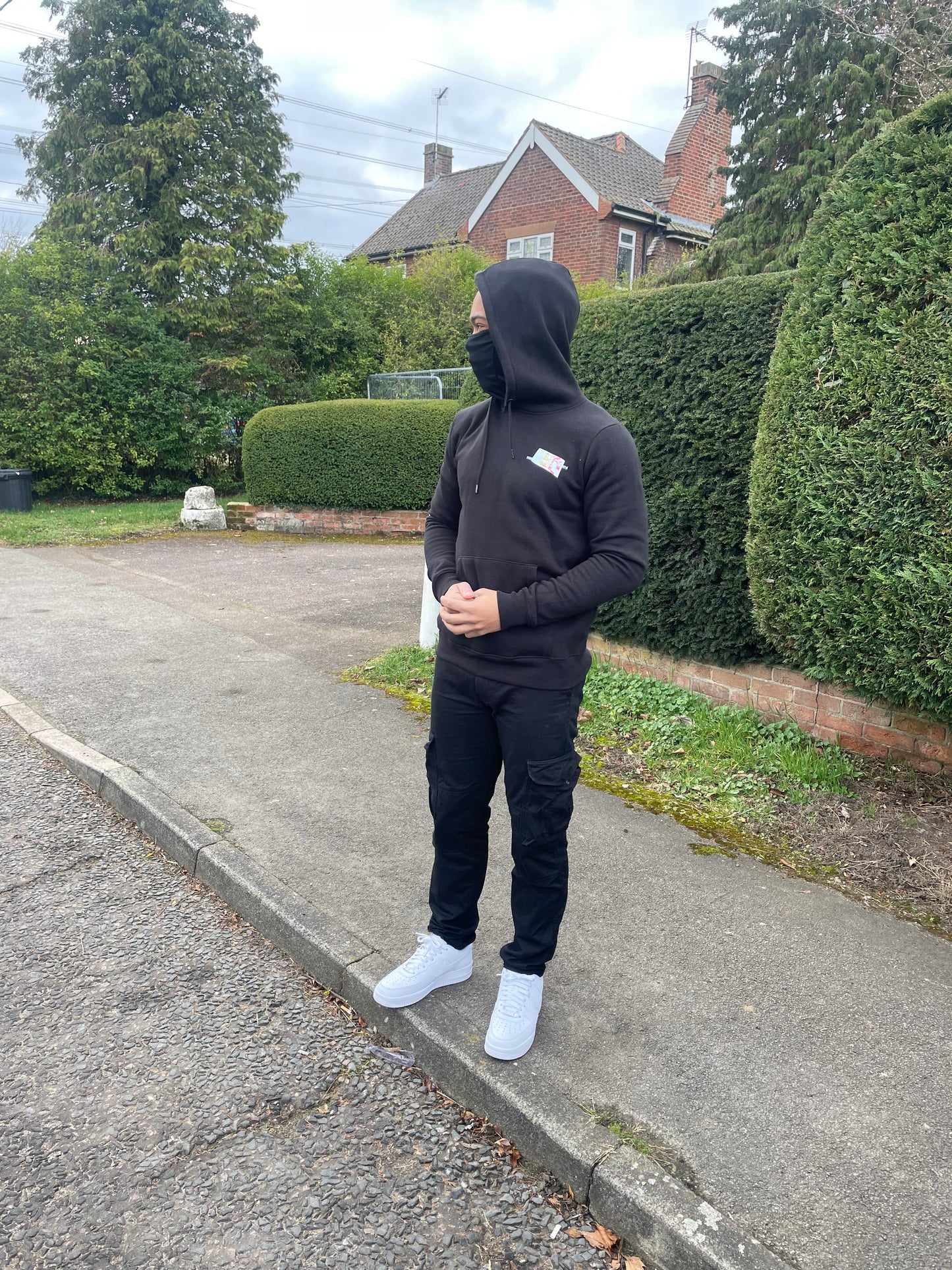 Hunnas Onto Thousands -  Official “£50 Notes” Hoodie - Black/Grey