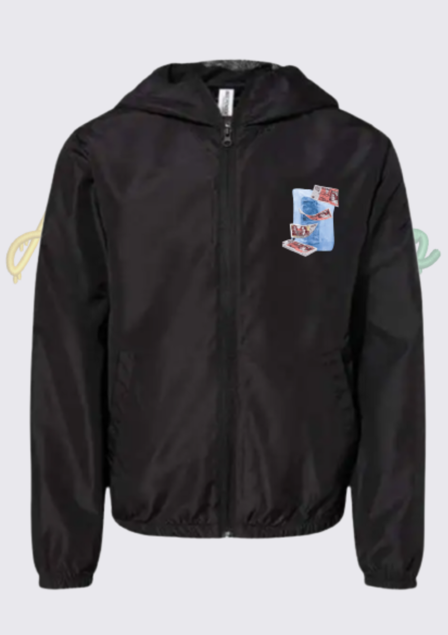 Hunnas Onto Thousands - Official “£50 Notes” Windbreaker Jacket